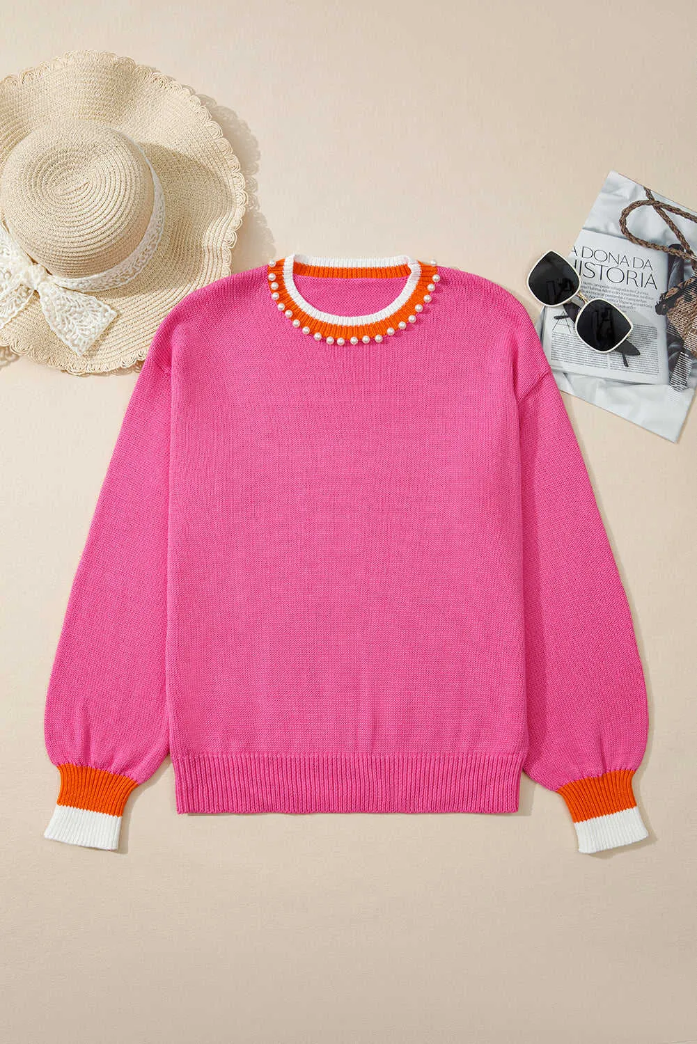Anahi Drop Shoulder Knit Sweater - Sachet Pink / L - 12/14 sold by Zulily product image thumbnail 2