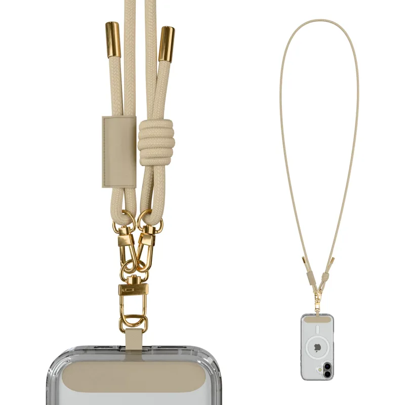 IBasics Universal Crossbody Phone Strap with Gold Accents made by Zulily