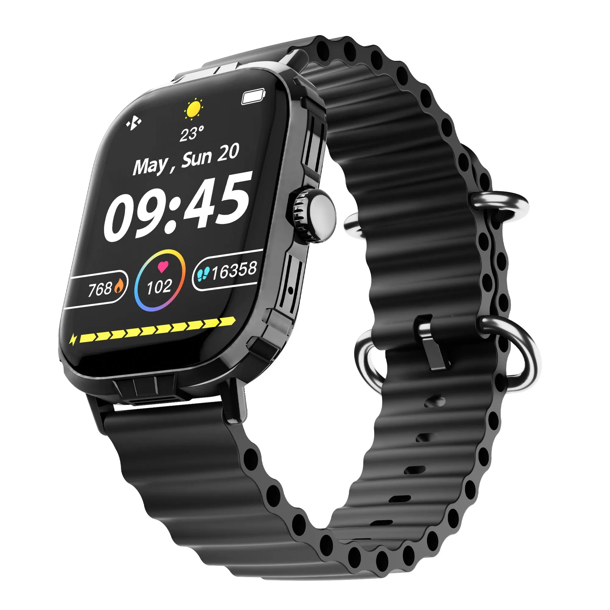 IBasics Smartwatch & Fitness Tracker – 2" Large Display with Heart Rate, SpO2, Sleep Tracking & 100+ Sports Modes sold by Zulily