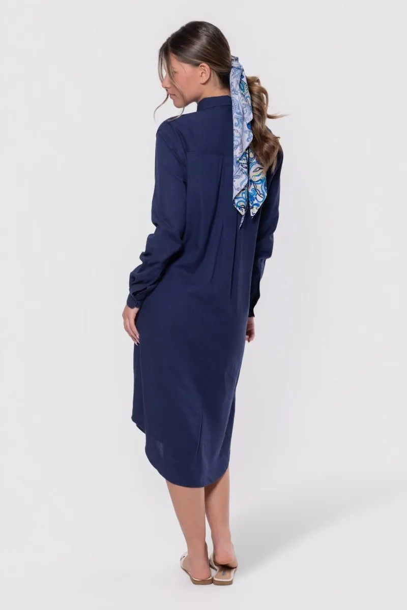 Bonnie Dress 42" (Navy) sold by Zulily product image thumbnail 4