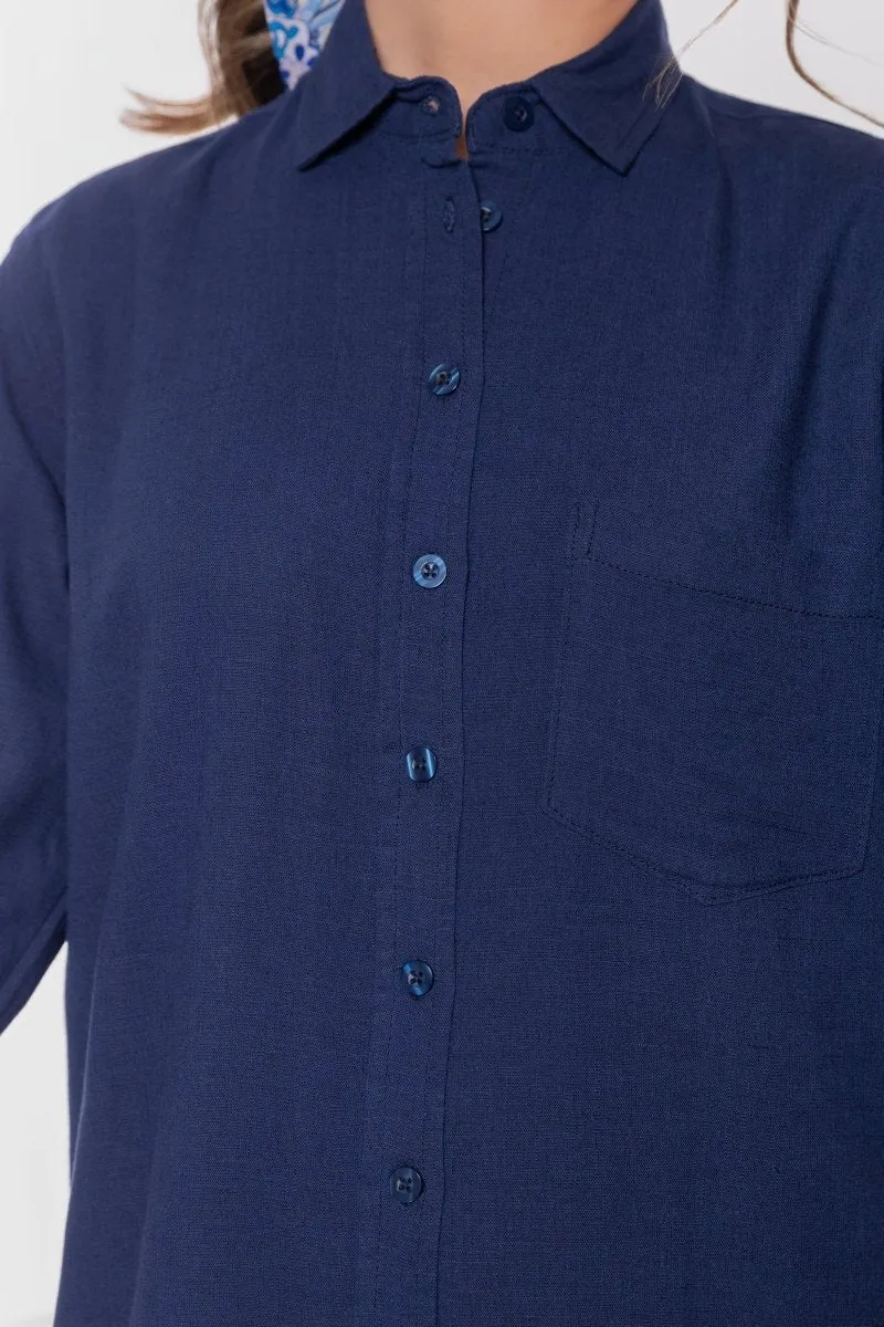 Bonnie Dress 42" (Navy) sold by Zulily product image thumbnail 5