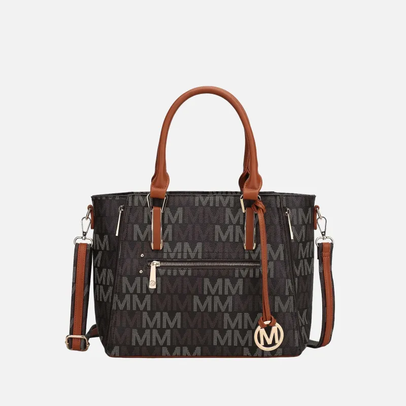 MKF Collection by Mia K. - Siena Signature Tote Bag made by MKF Collection