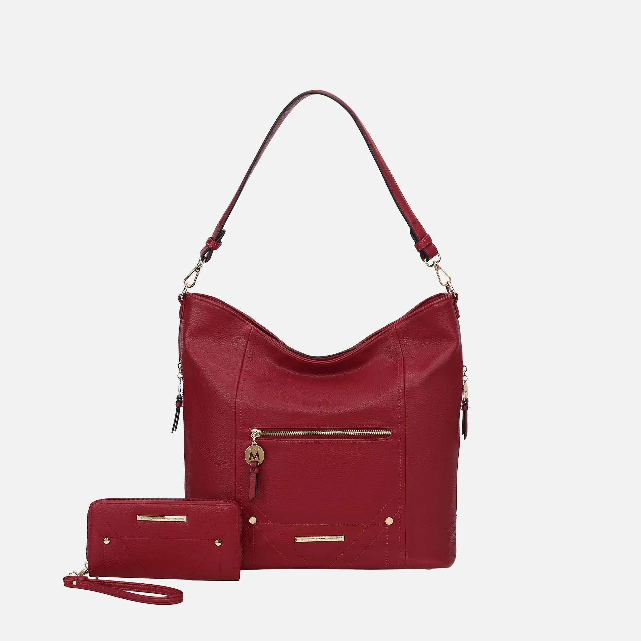MKF Collection by Mia K. - Jordina 2 PCS Shoulder Bag with Matching Wallet sold by Zulily product image thumbnail 4