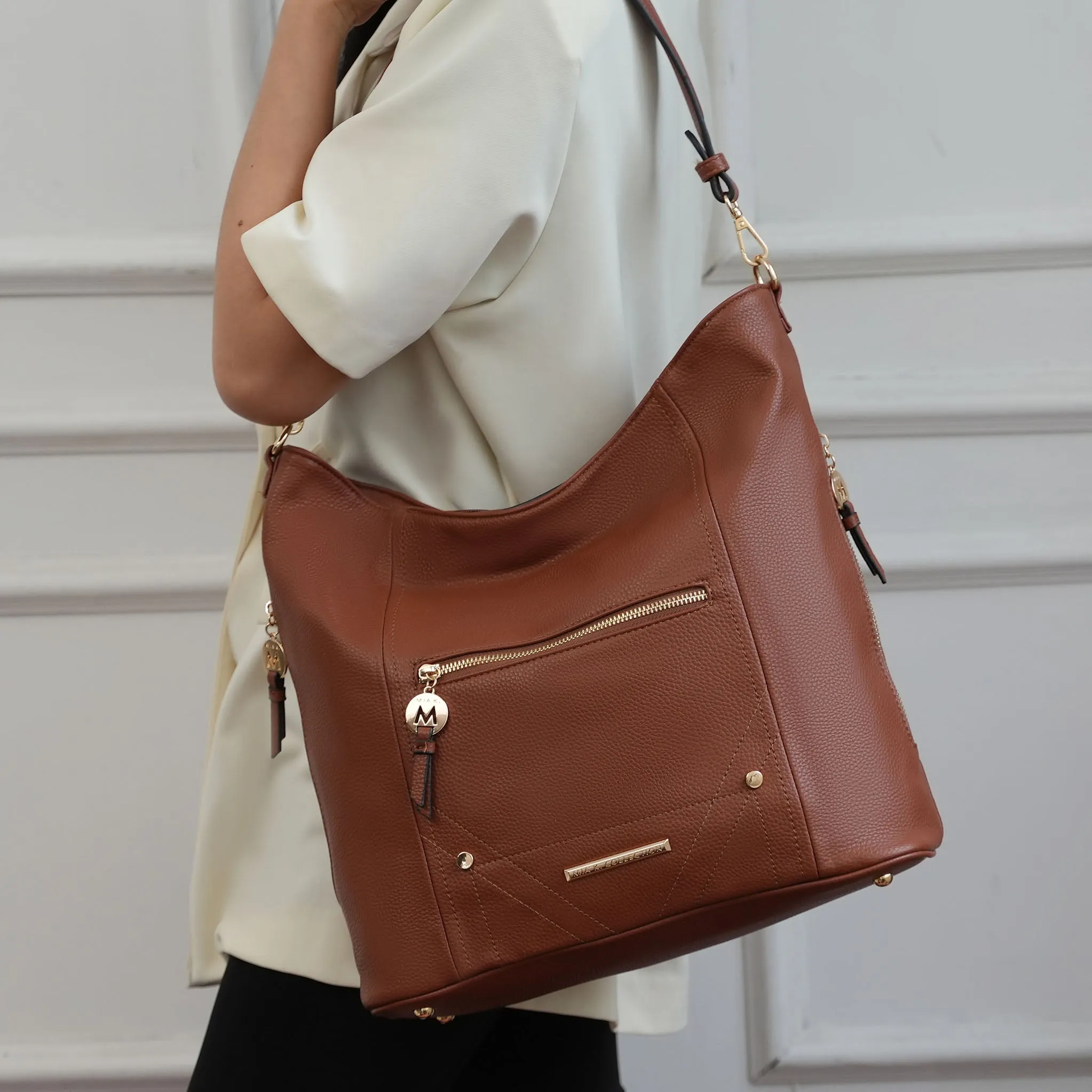 MKF Collection by Mia K. - Jordina 2 PCS Shoulder Bag with Matching Wallet sold by Zulily product image thumbnail 2