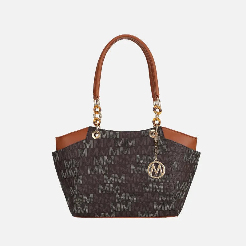 MKF Collection by Mia K. - Cameron Signature Tote Bag made by MKF Collection