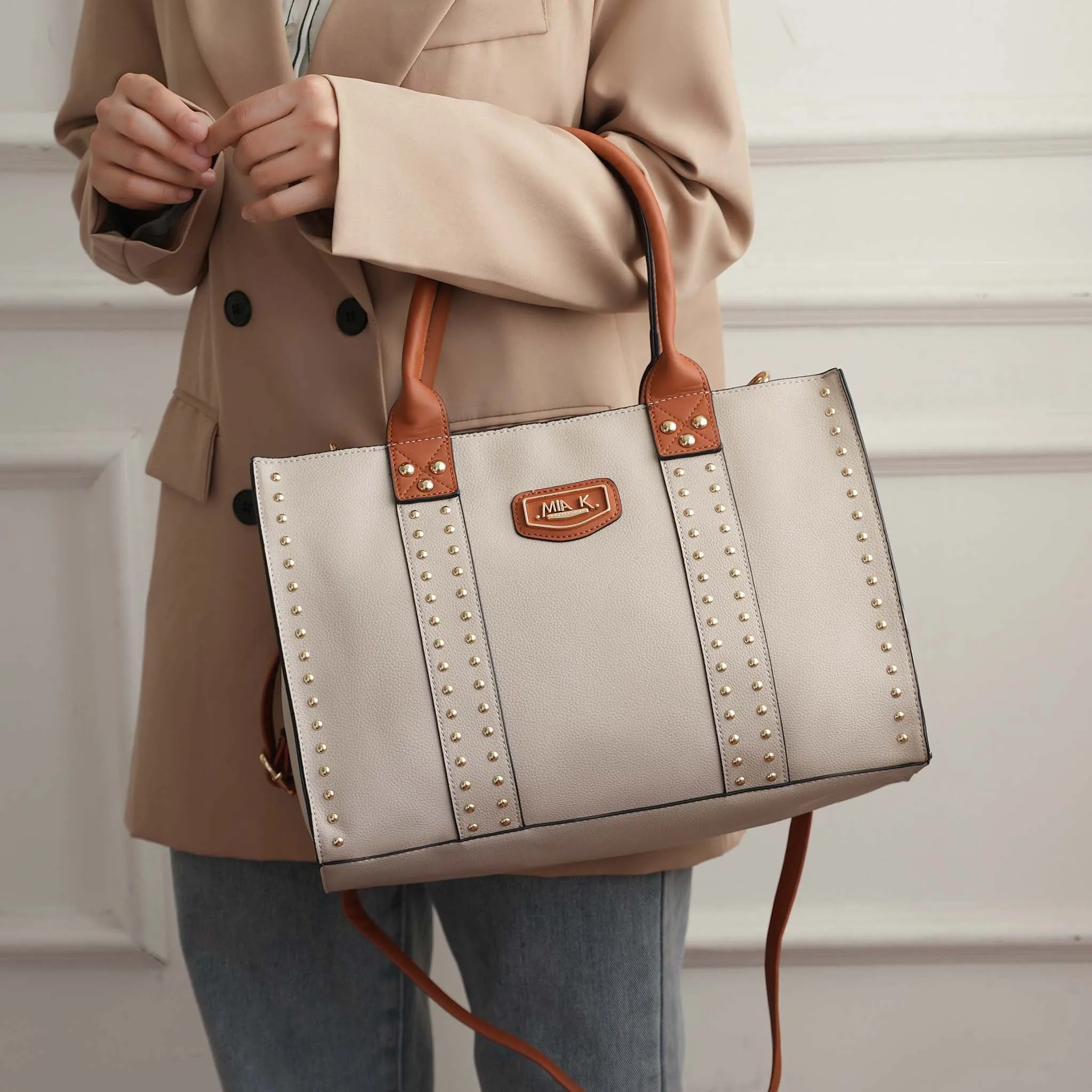 MKF Collection by Mia K. - Davina Tote Bag and Wallet Set sold by Zulily product image thumbnail 2