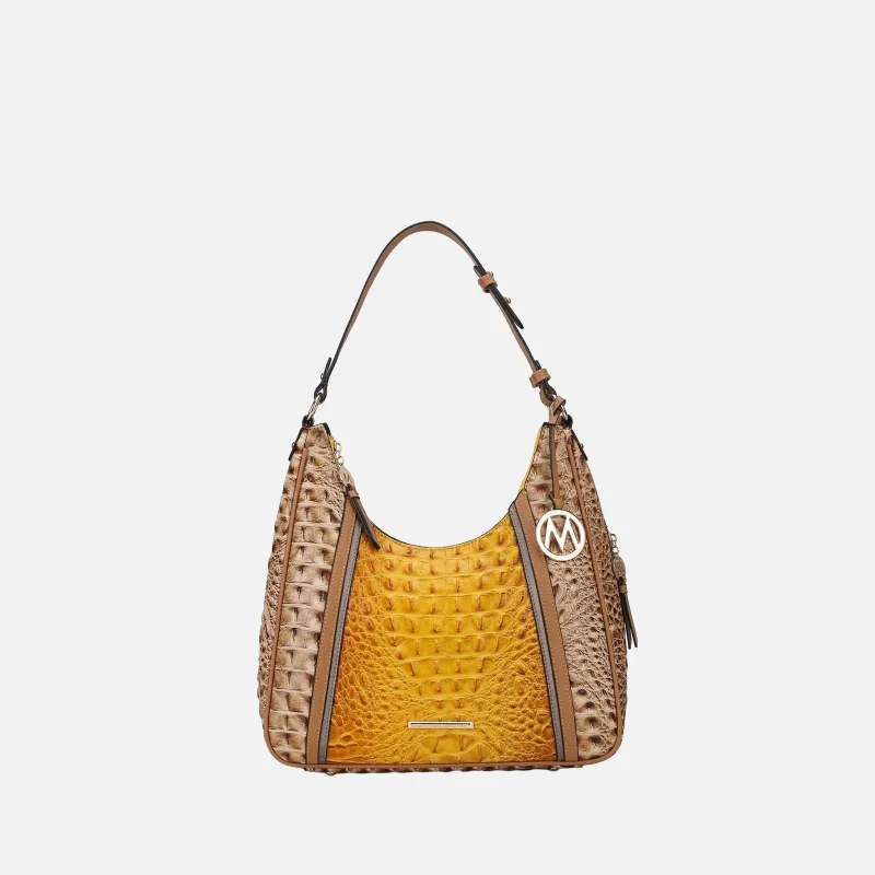 MKF Collection by Mia K. - Becket Embossed Shoulder Bag made by MKF Collection