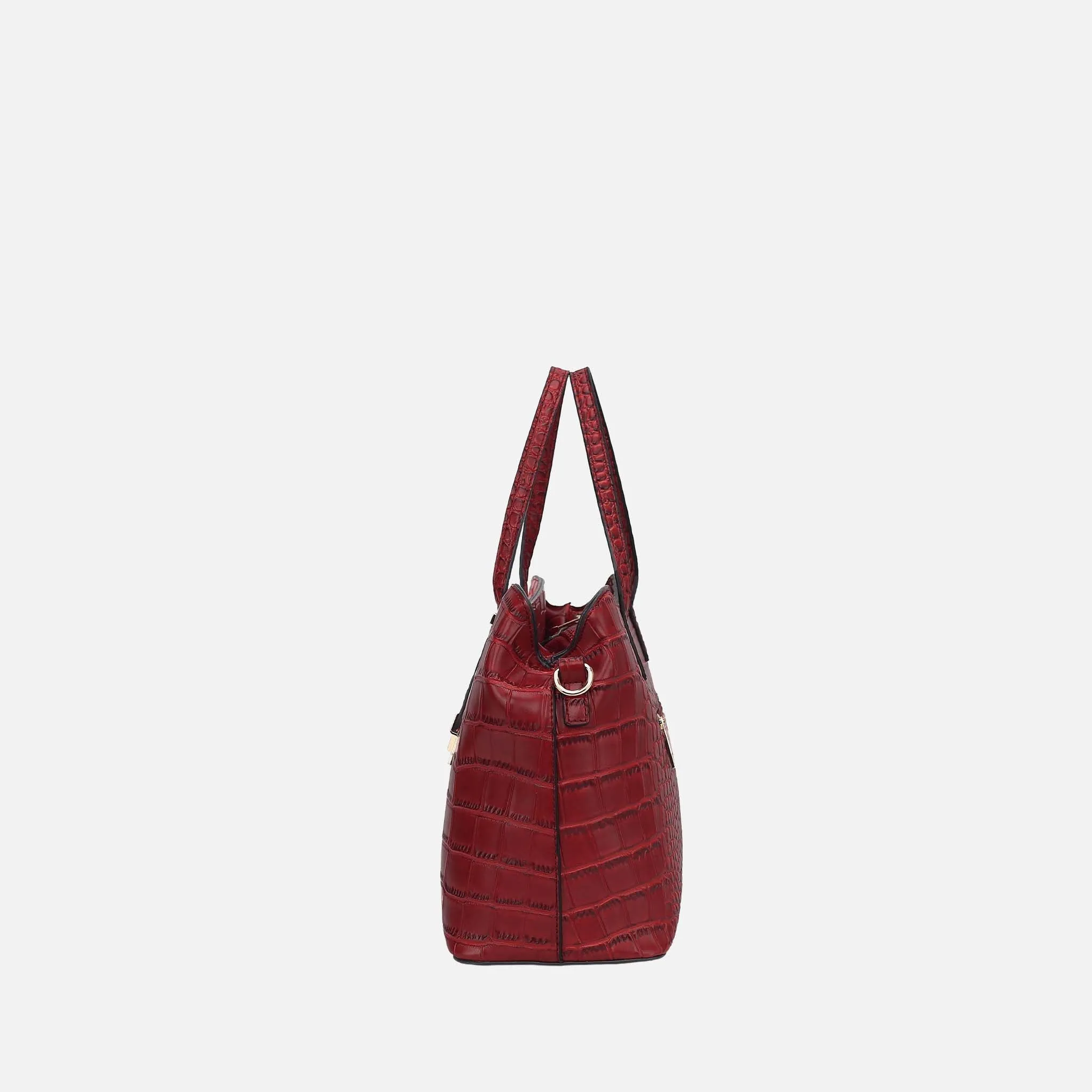 MKF Collection by Mia K. - Aurelia Embossed Shoulder Bag sold by Zulily product image thumbnail 4