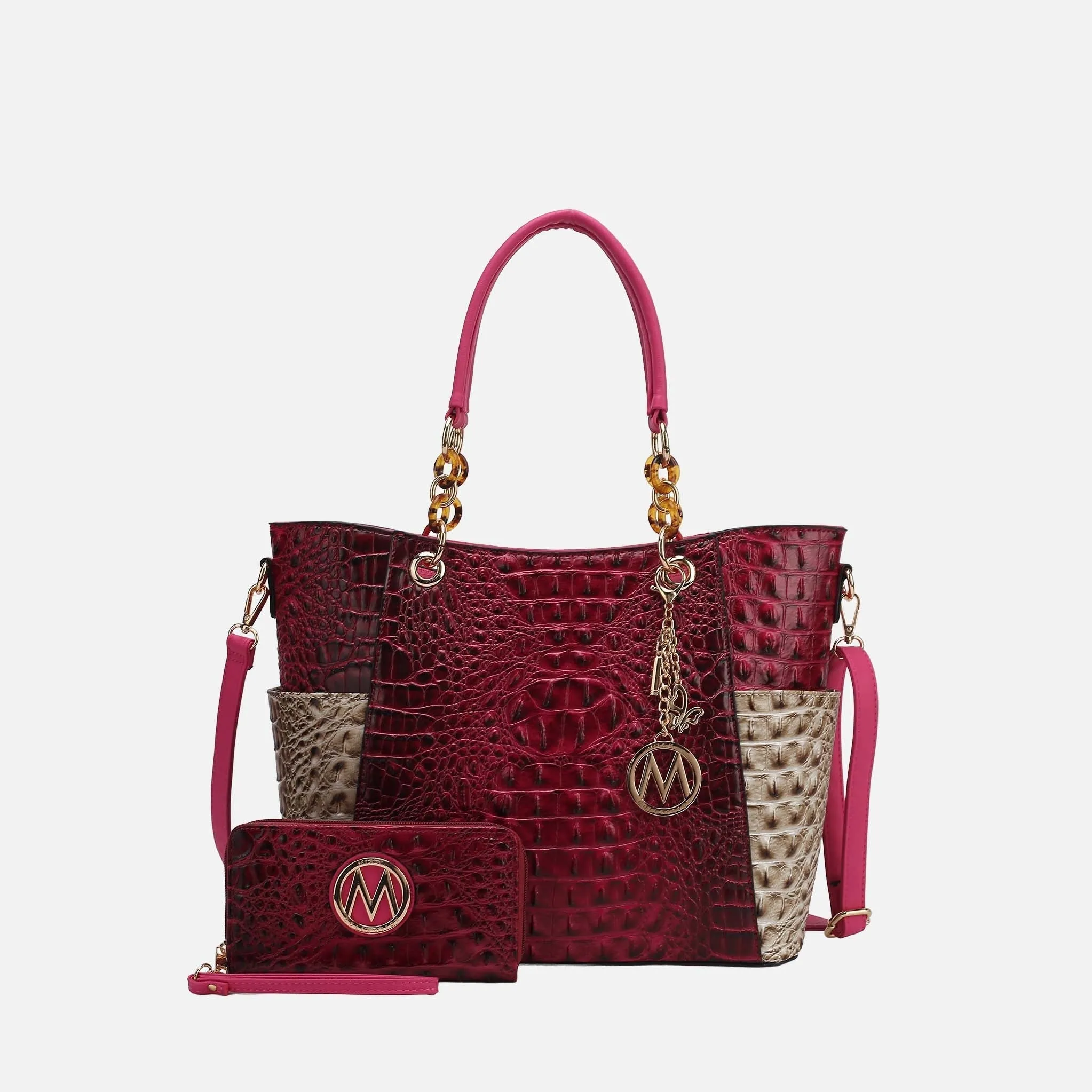 MKF Collection by Mia K. - Merlina Tote Bag and Wallet Set sold by Zulily product image thumbnail 5