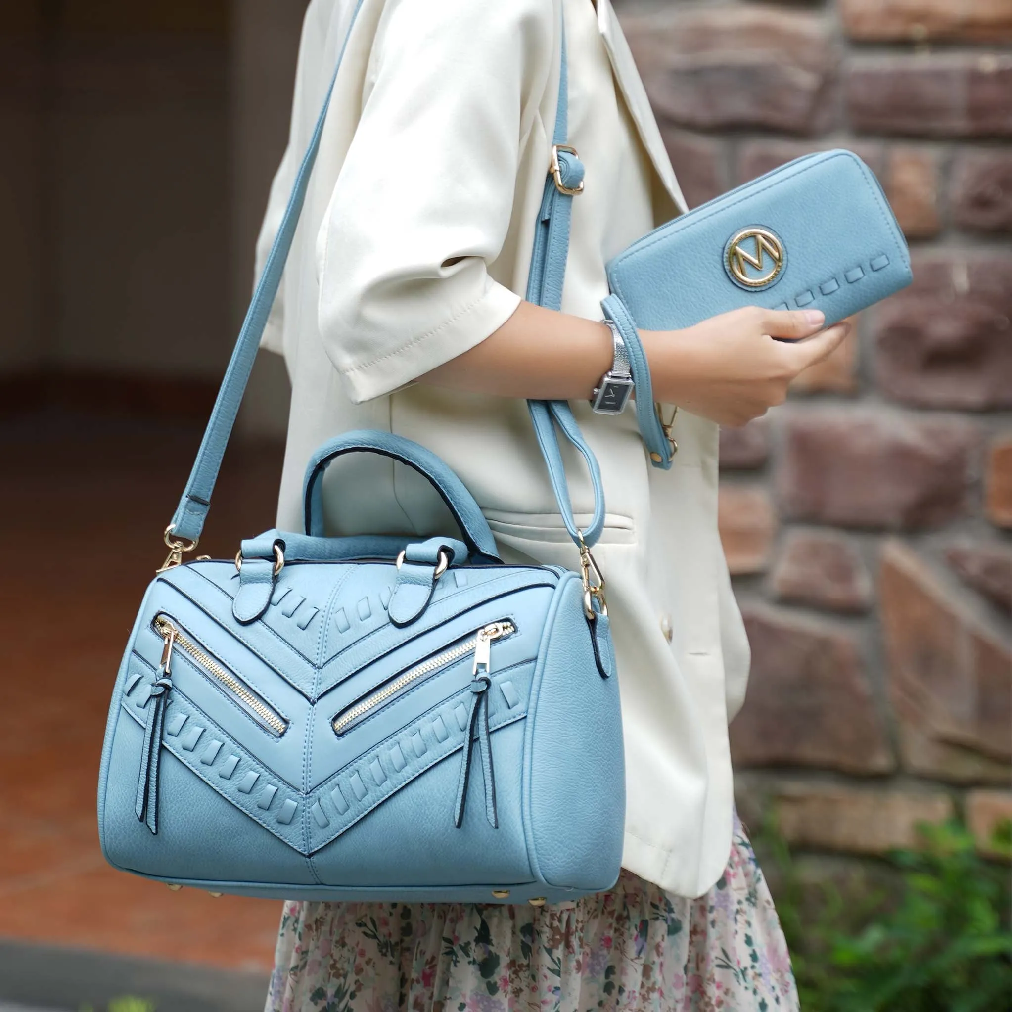 MKF Collection by Mia K. - Lara Shoulder Bag and Set sold by Zulily product image thumbnail 2