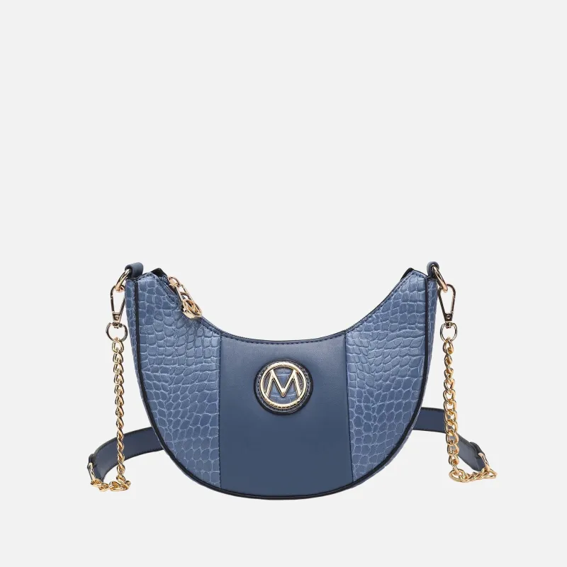 MKF Collection by Mia K. - Amira Embossed Crossbody Bag made by MKF Collection