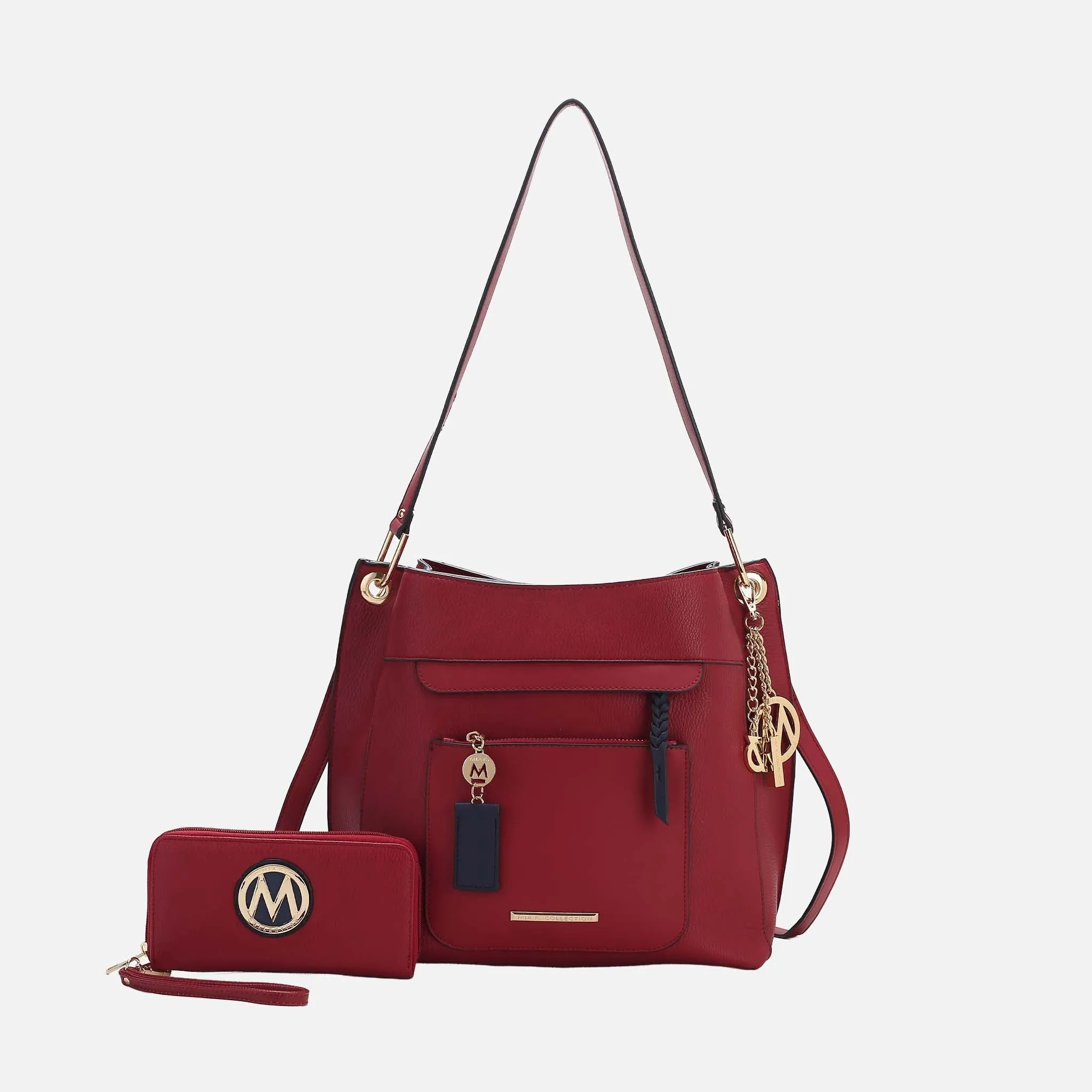 MKF Collection by Mia K. - Shivani Hobo and Wallet Set sold by Zulily product image thumbnail 3