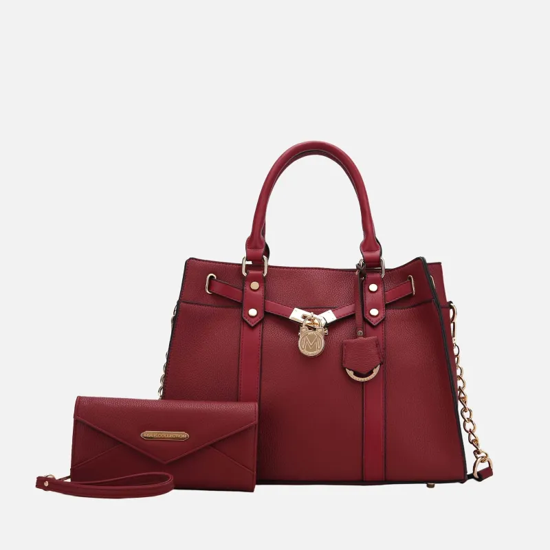 MKF Collection by Mia K. - Christine l Shoulder and Wallet Set made by MKF Collection