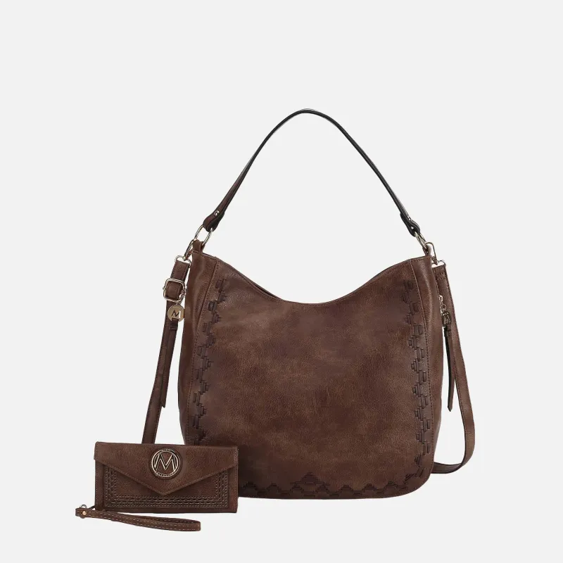 MKF Collection by Mia K. - Lucille 2PCS Shoulder and Wallet made by MKF Collection