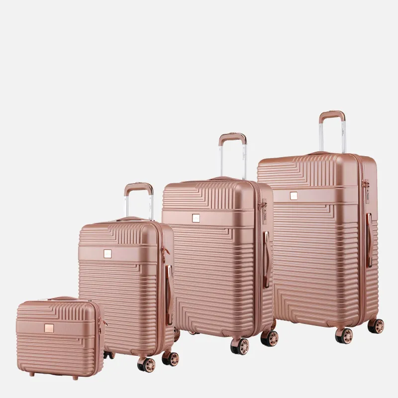 MKF Collection by Mia K. - Mykonos Spinner Luggage Set made by MKF Collection