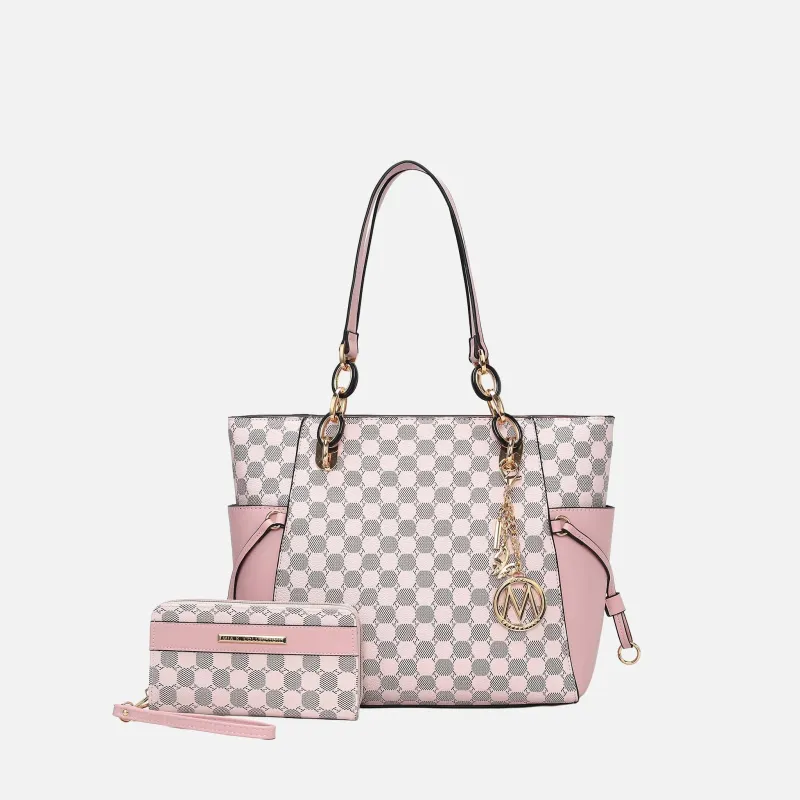 MKF Collection by Mia K. - Xenia Tote Bag and Set made by MKF Collection