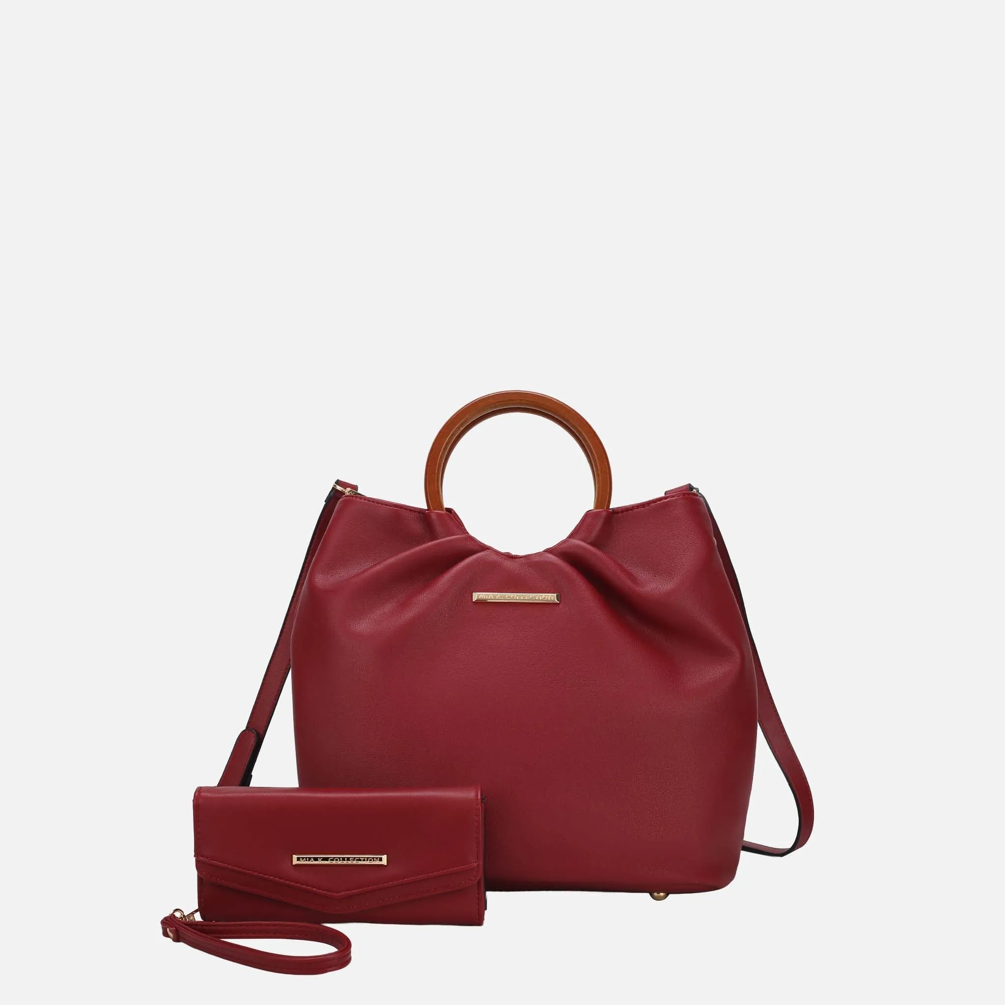 MKF Collection by Mia K. - Leilani Tote Bag and Wallet sold by Zulily product image thumbnail 3