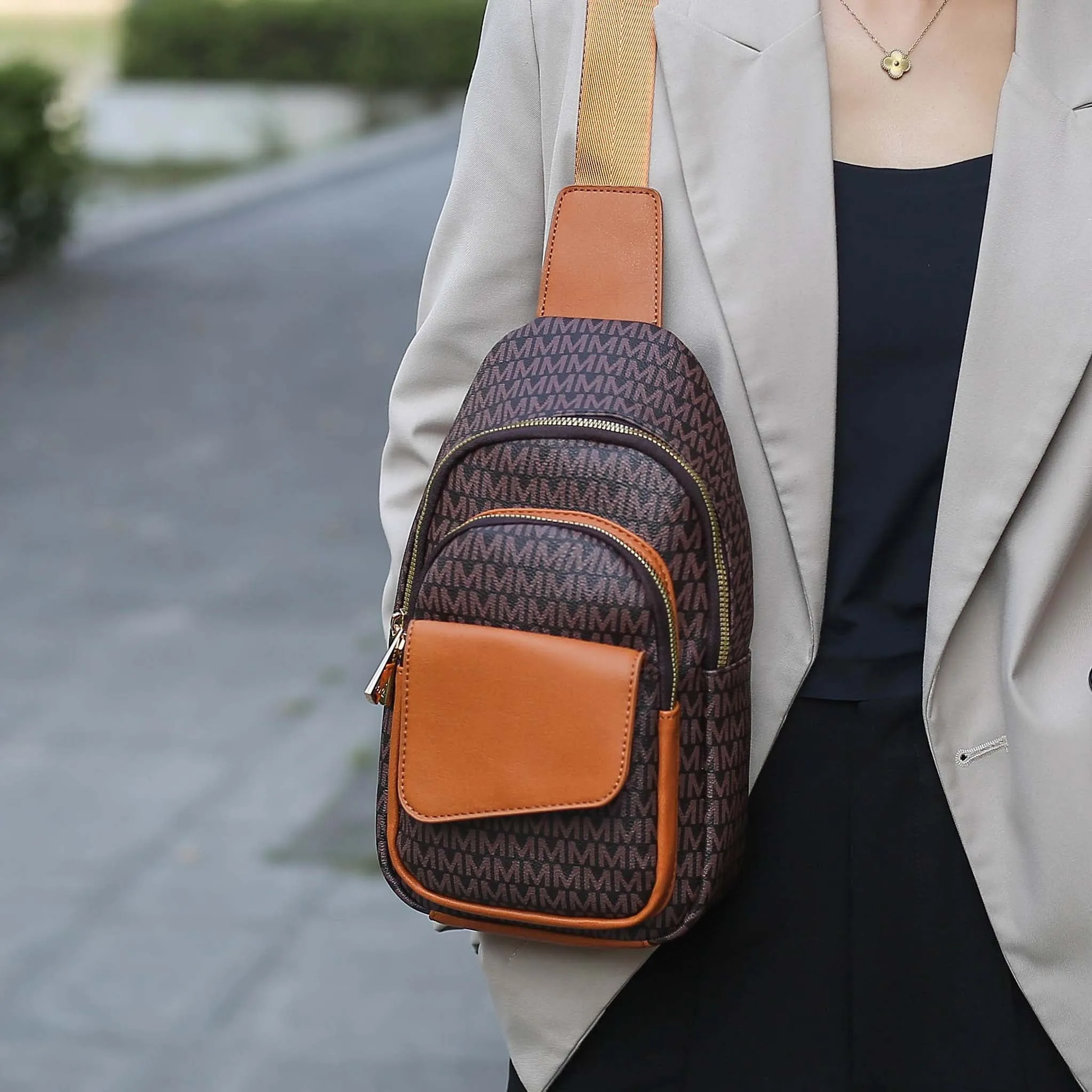 MKF Collection by Mia K. - Kace Signature Sling Bag sold by Zulily product image thumbnail 2