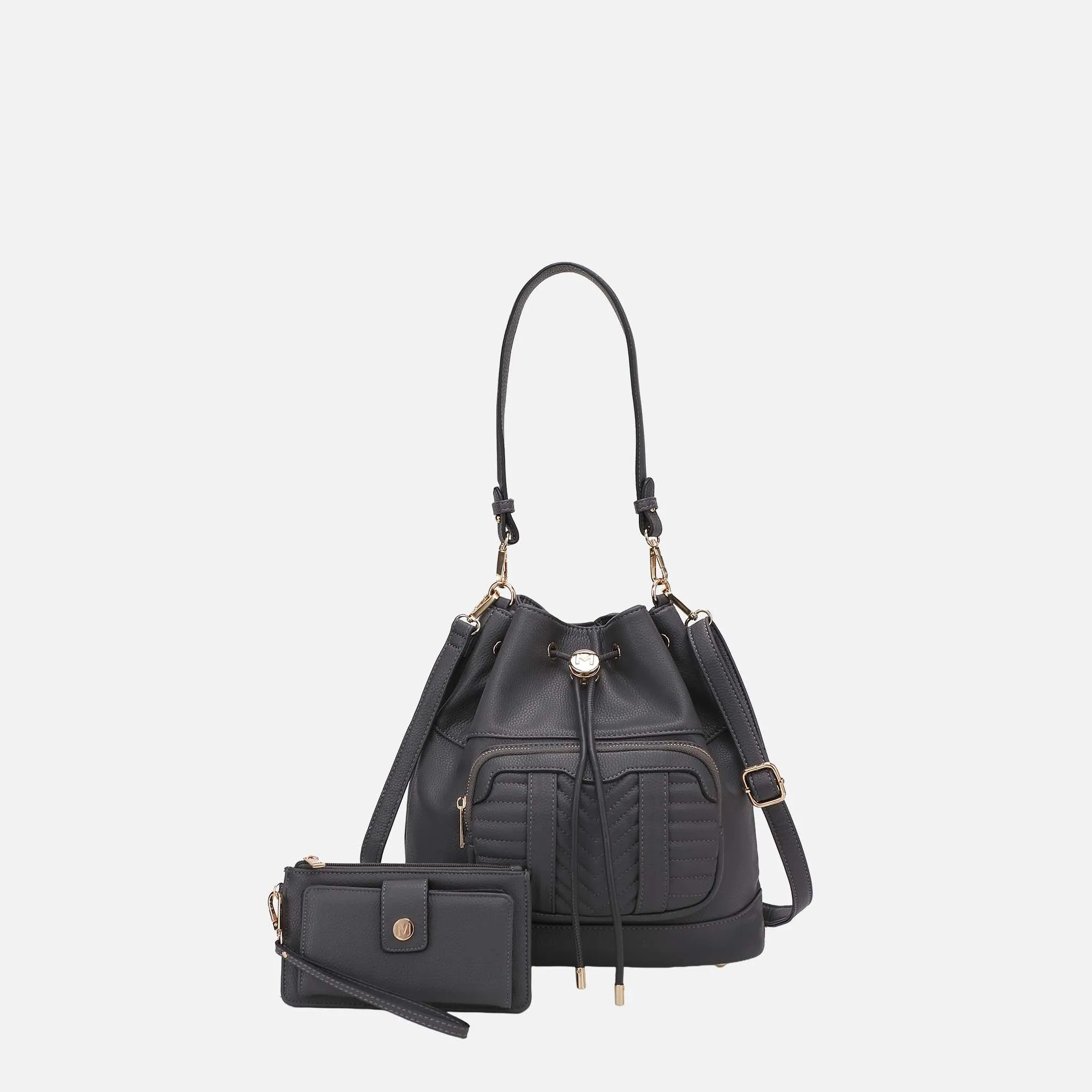 MKF Collection by Mia K. - Ryder Bucket Bag and Wallet Set sold by Zulily product image thumbnail 3