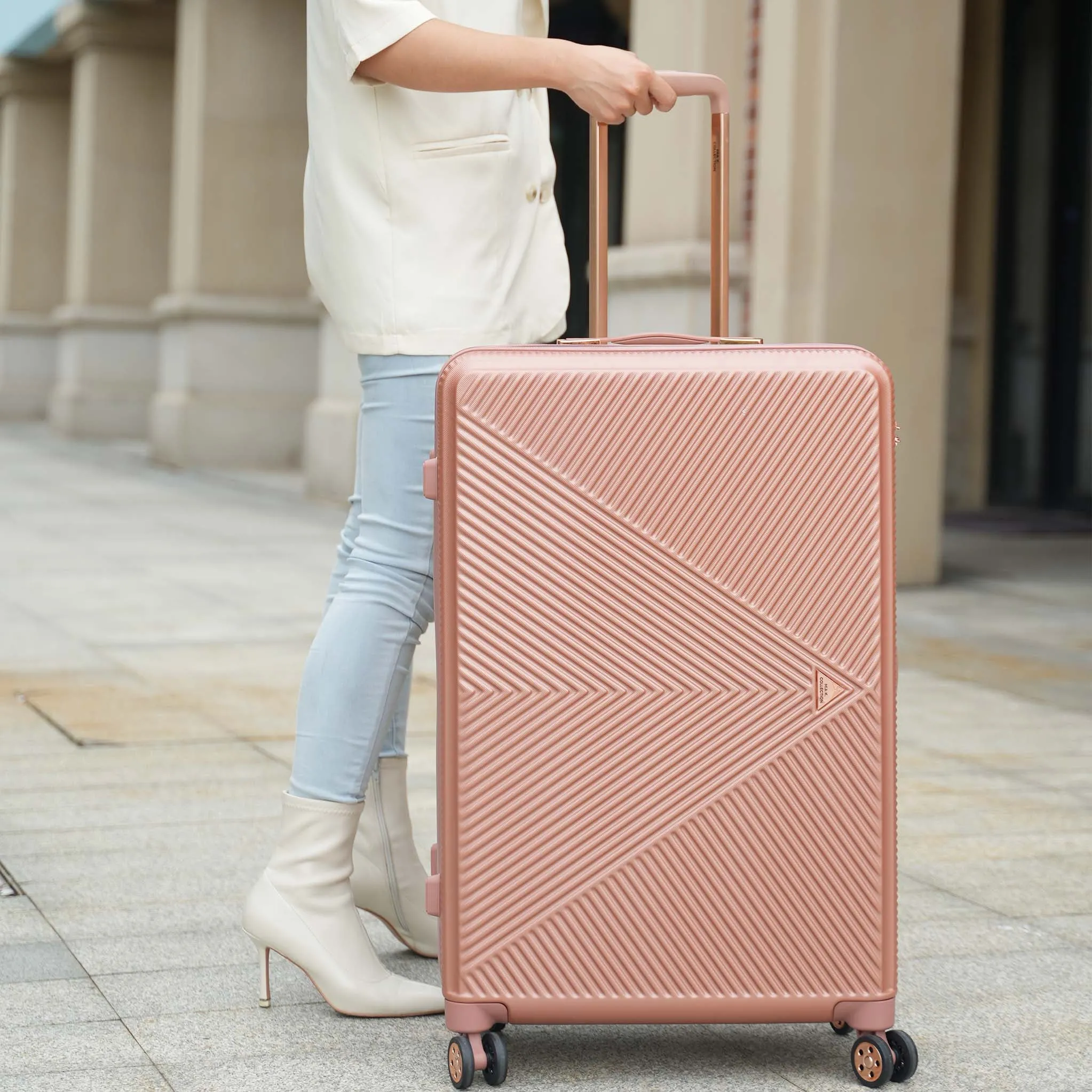 MKF Collection by Mia K. - Felicity Spinner Luggage Set - Large and X-Large sold by Zulily product image thumbnail 2