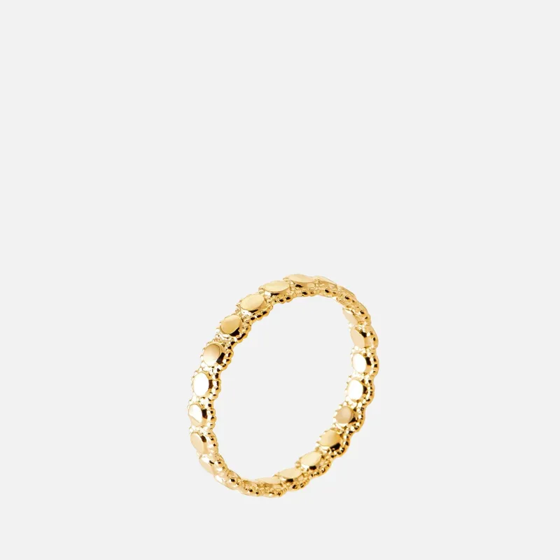 MKF Collection by Mia K. - Andromeda Textured Band Ring made by MKF Collection