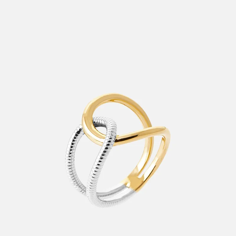 MKF Collection by Mia K. - Nova Intertwined Ring made by MKF Collection