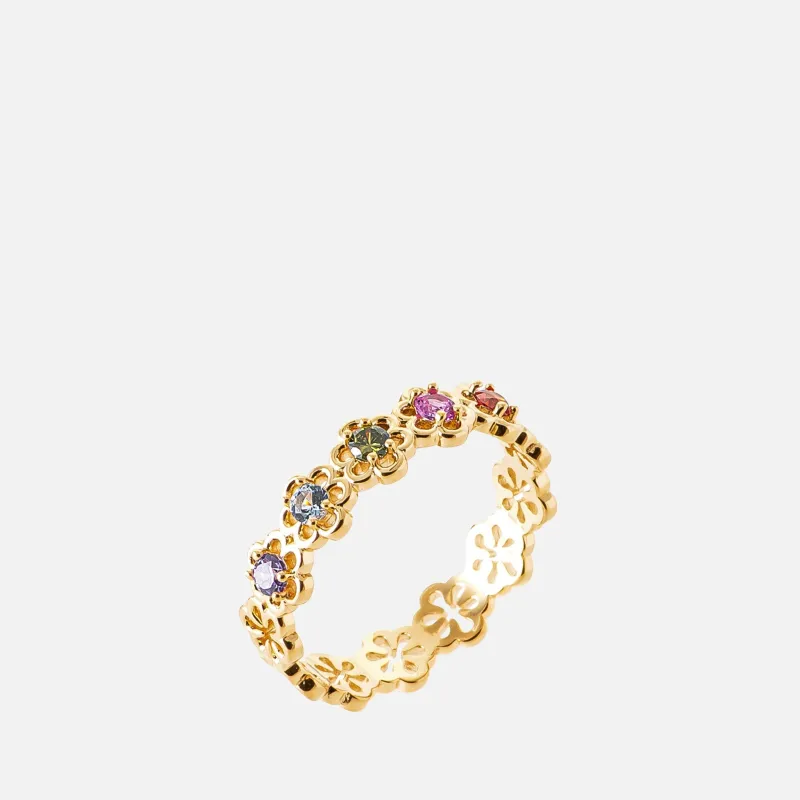 MKF Collection by Mia K. - Flora Meadow Eternity Ring made by MKF Collection
