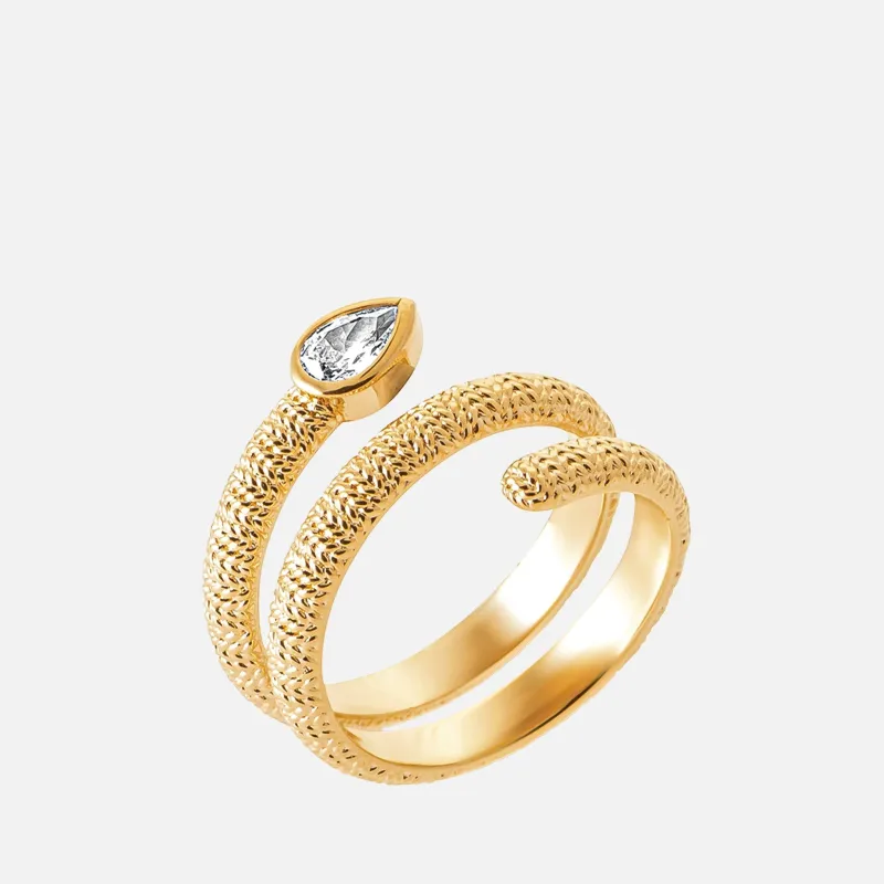 MKF Collection by Mia K. - Virelle Coil Ring made by MKF Collection