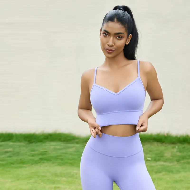 Seamless Ribbed Support Crop Top made by Zulily