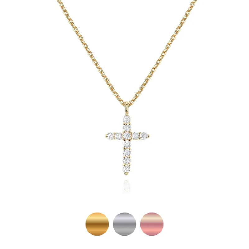 Faith Vermeil Necklace made by Zulily