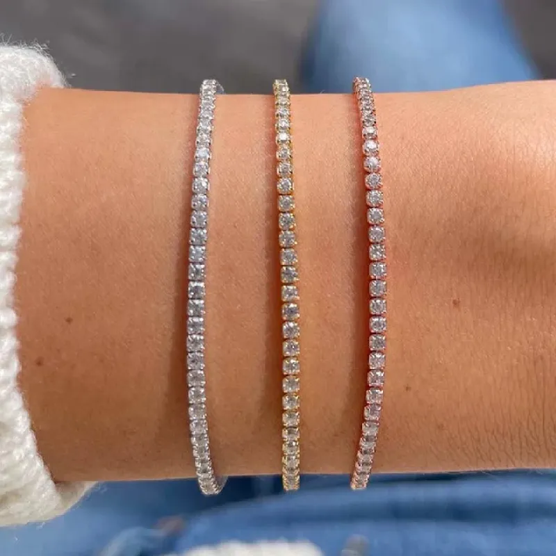 Michelle Tennis Bracelet made by Zulily