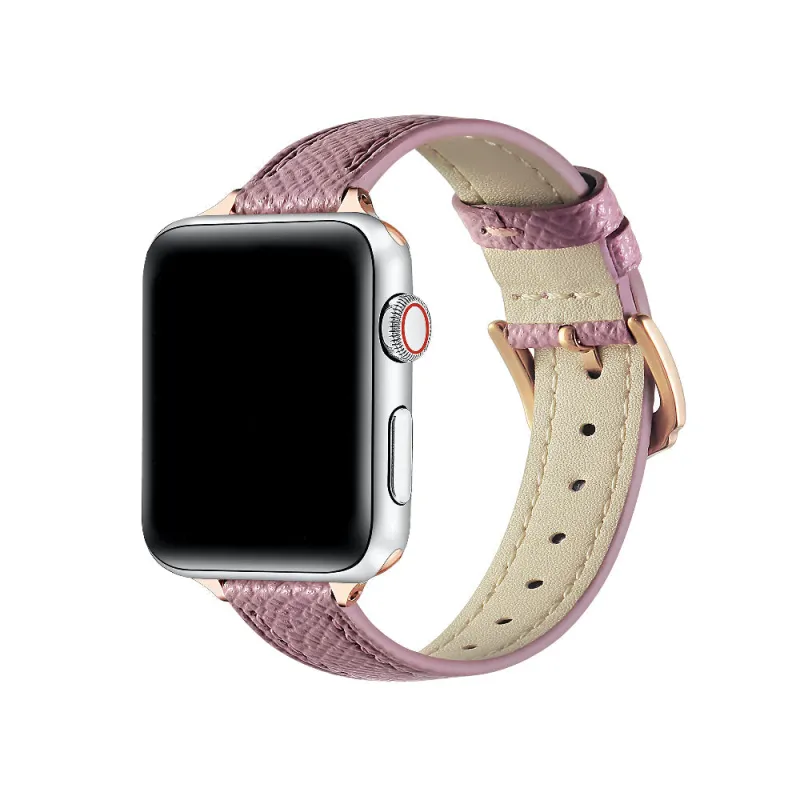 Cleo Skinny Leather Band for Apple Watch made by Zulily