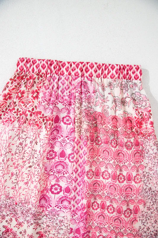 Threaded Pear Tasora Elastic Waistband Maxi Skirt made by Threaded Pear