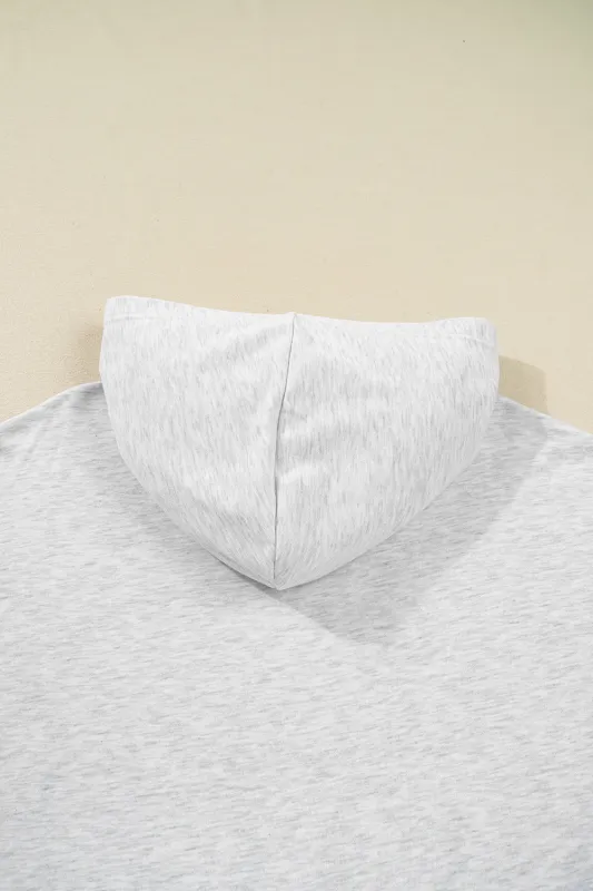 Threaded Pear Sophia Patchwork asymmetric Sleeve PLUS Hoodie made by Threaded Pear
