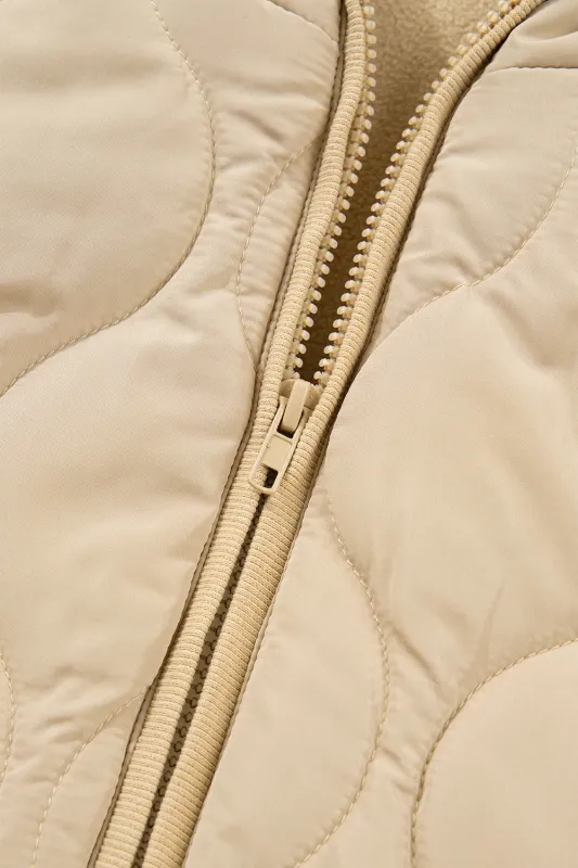 Threaded Pear Sofia Padded Casual Winter Jacket made by Threaded Pear