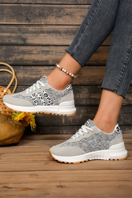 Threaded Pear Rosalia Detail Lace Up Sneakers made by Threaded Pear