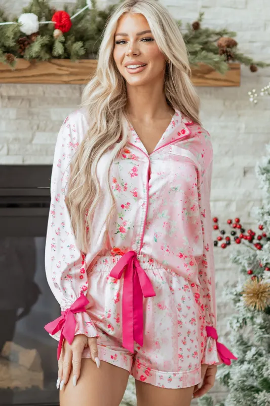 Threaded Pear Paisley Tie 2pcs Pajama Set made by Threaded Pear