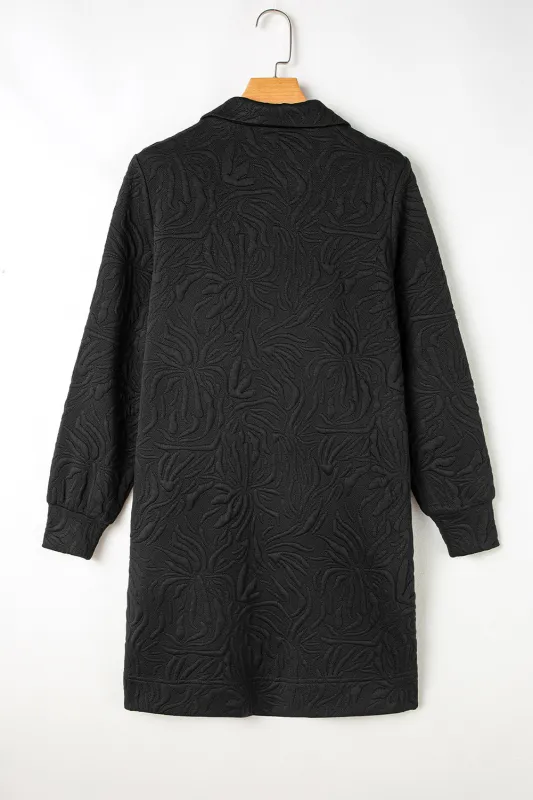 Threaded Pear Mikaela Zipper Shift Mini Dress made by Threaded Pear