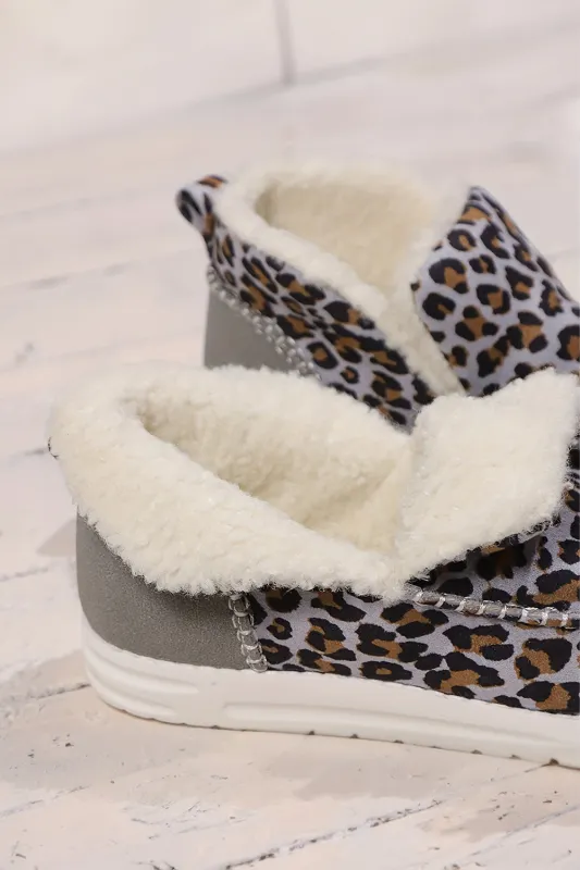 Threaded Pear Madison Flat Winter Fur Boots made by Threaded Pear