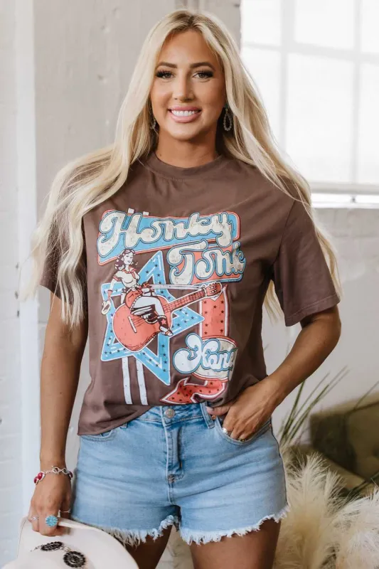 Threaded Pear Honky Tonk Fashion Tee made by Threaded Pear