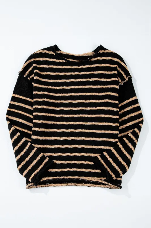 Threaded Pear Wren Drop Shoulder Loose Sweater made by Threaded Pear
