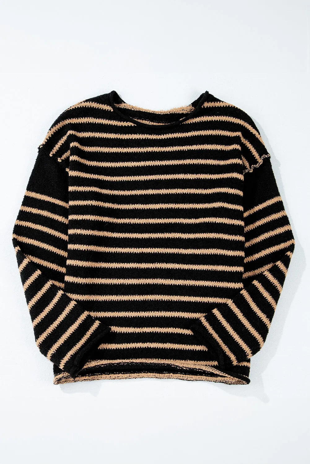 Threaded Pear Wren Drop Shoulder Loose Sweater sold by Zulily