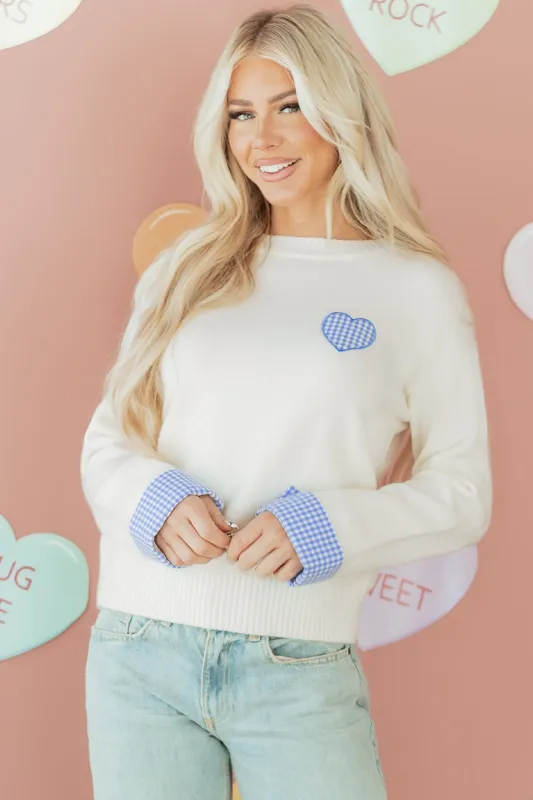 Threaded Pear Vienna Cuffed Drop Shoulder Sweater made by Threaded Pear