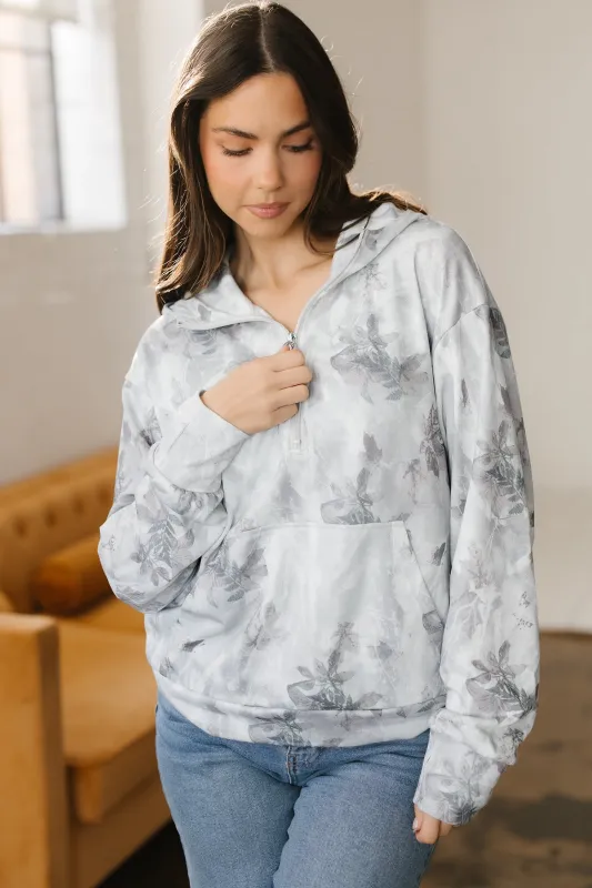 Threaded Pear Sariyah Kangaroo Quarter Zip Hoodie made by Threaded Pear