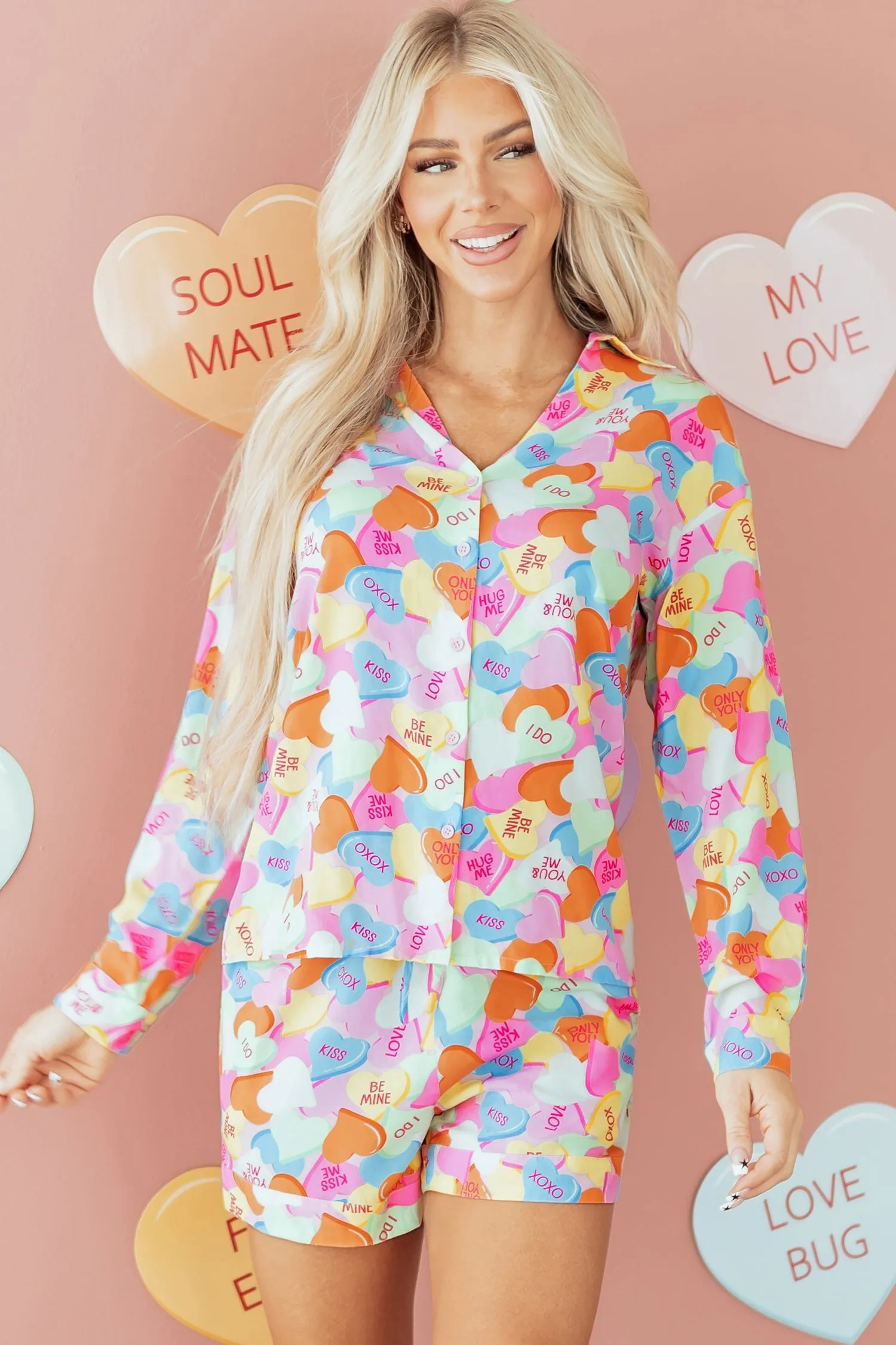Threaded Pear Remi Heart Collared Tunic Shirt sold by Zulily