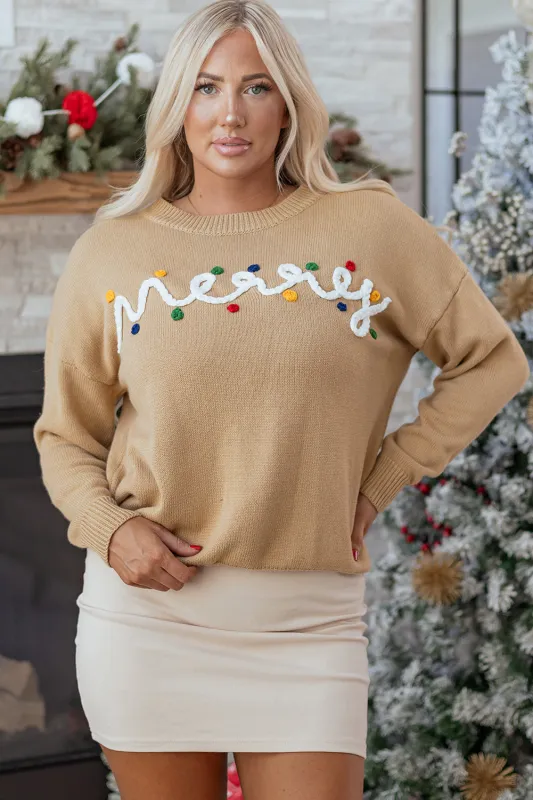 Threaded Pear Theresa Detail Christmas Dolman Sweater made by Threaded Pear