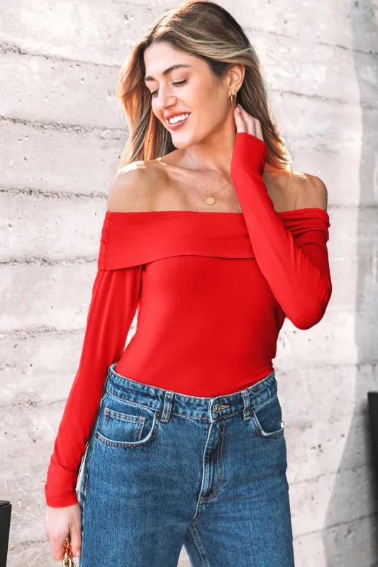 Threaded Pear Rowyn Sleeve Slim top Long Sleeve Top made by Threaded Pear