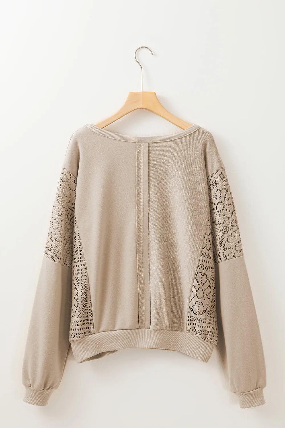 Threaded Pear Rheaissa Seam Ribbed Trim Sweatshirt sold by Zulily