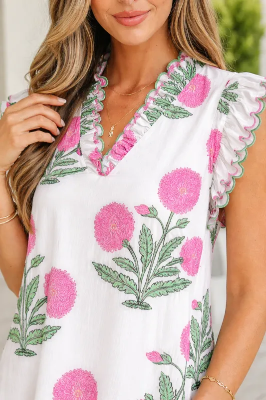 Threaded Pear Rayne Drop Waist Mini Dress made by Threaded Pear