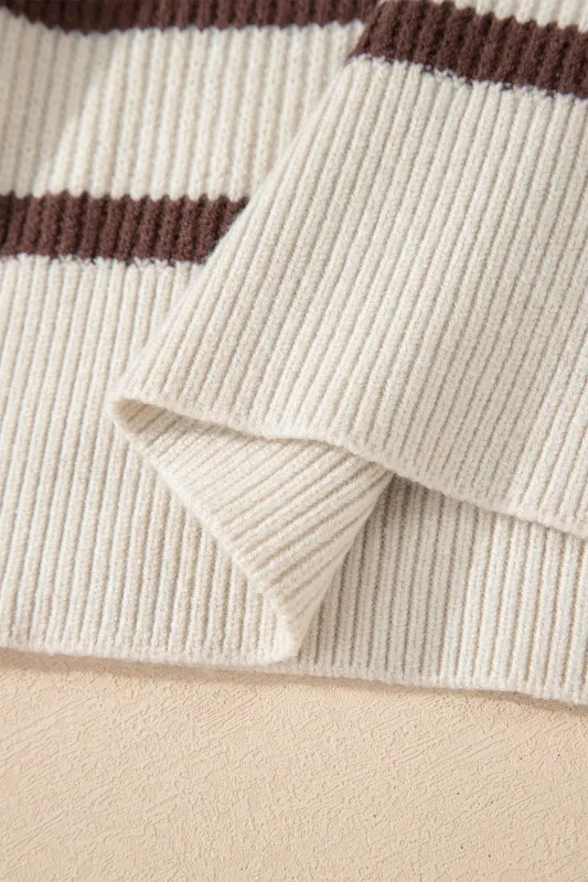 Threaded Pear Mckenzie Drop Shoulder Slouchy Sweater made by Threaded Pear
